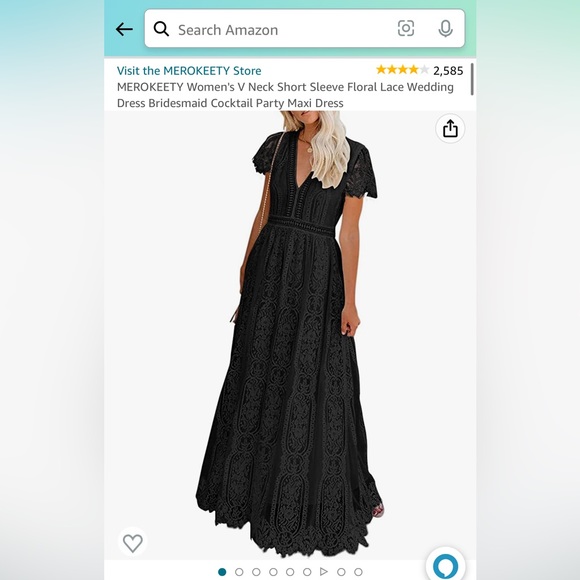 Dresses & Skirts - BRAND NEW Black V Neck Maxi Dress
